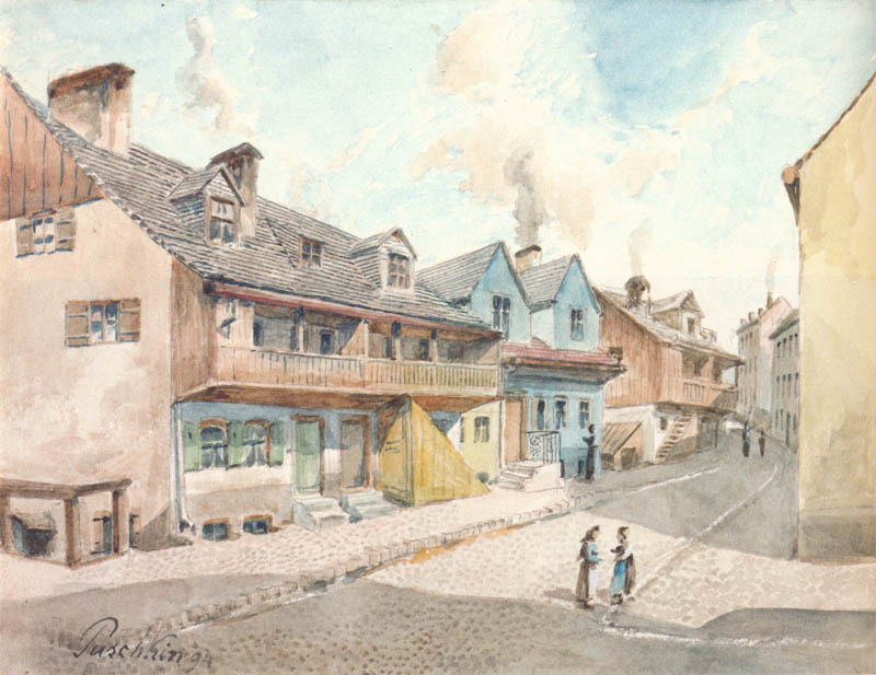 Die Sternstraße am Lehel