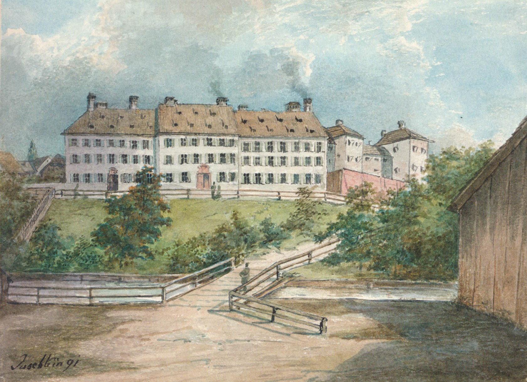 Das ehemalige Benediktinerinnen-Kloster am Lilienberg