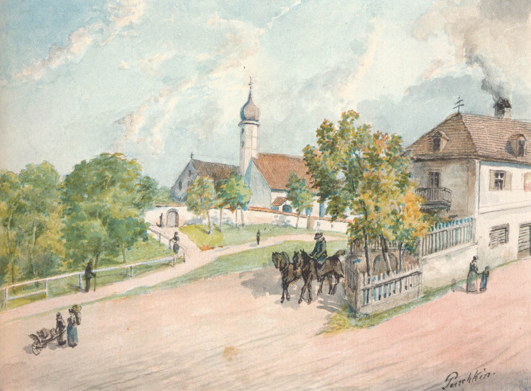 Das Siechhaus Gasteig