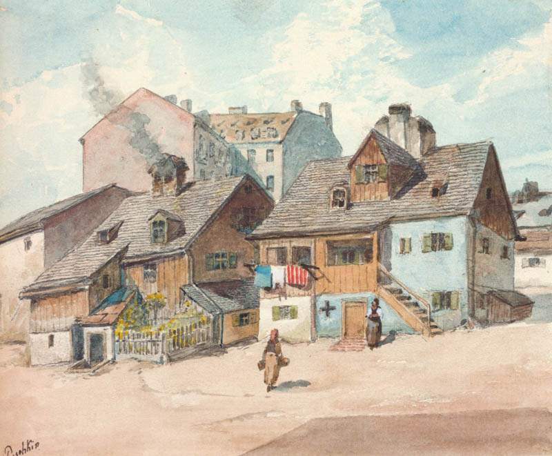 An der Ohlmüllerstraße in der Vorstadt Au