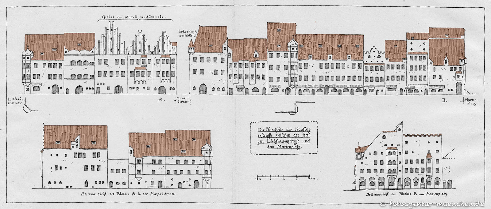 Kaufingerstraße zwischen Liebfrauenstraße und Marienplatz