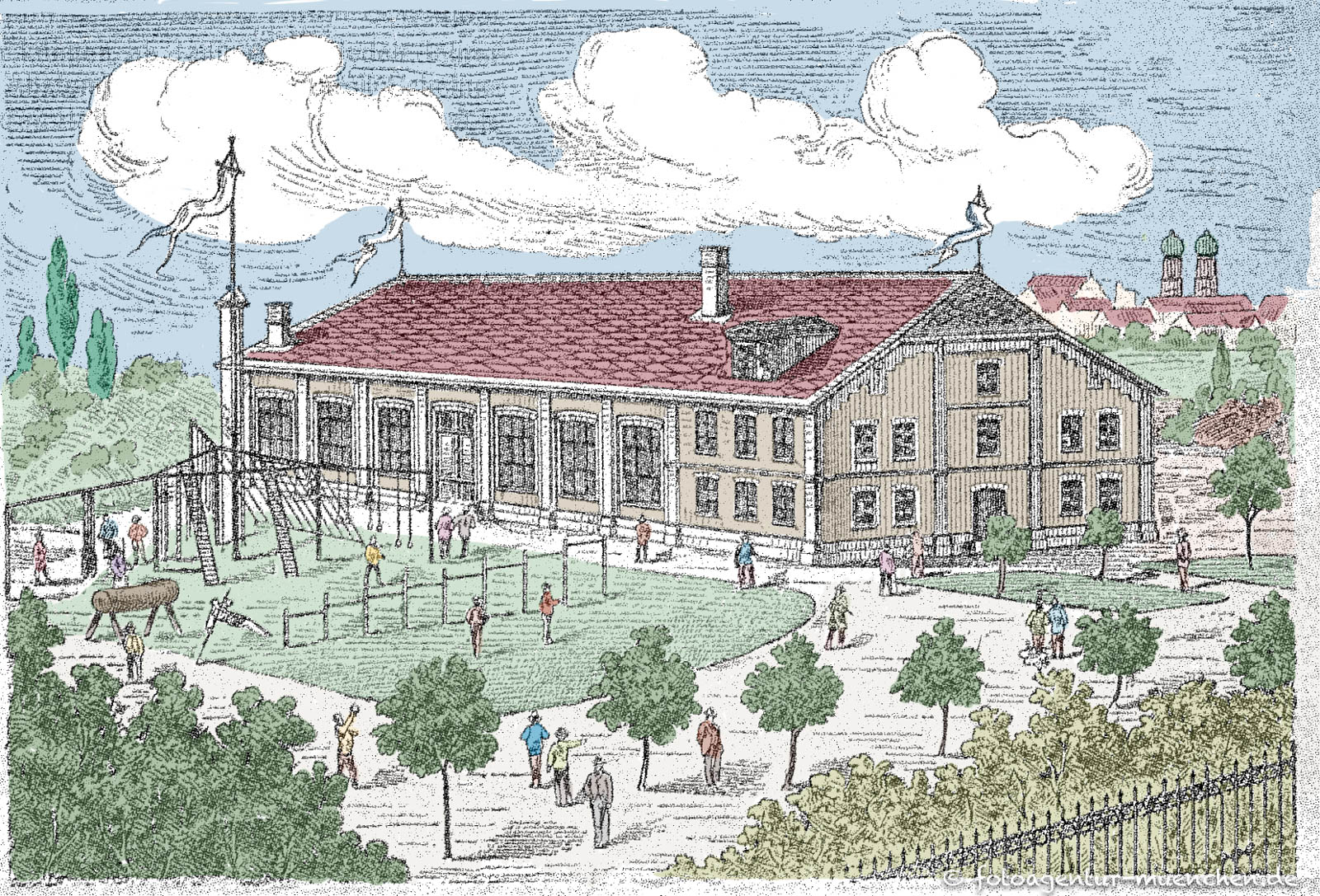 Turnhalle des Turn-Verein München von 1879