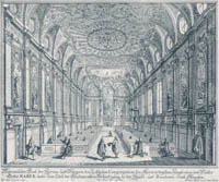 Corvinius Joh. Aug. – Innenansicht des Bürgersaales zu München