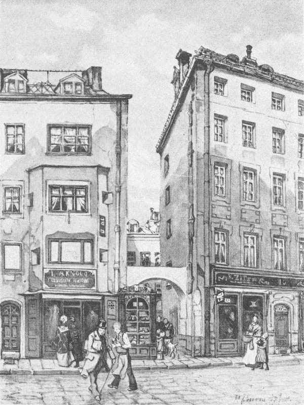 Das „Bäckerhöfl“ (Schäfflergasse)