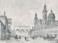  – Der Platz vor der Feldherrnhalle