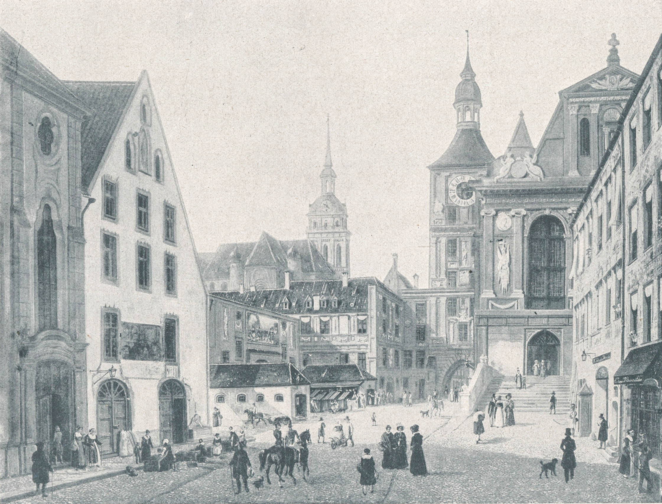 Das „Tal“ ca. 1830