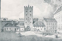 Huber Ludwig – Schwabingertor von innen abgebrochen 1817