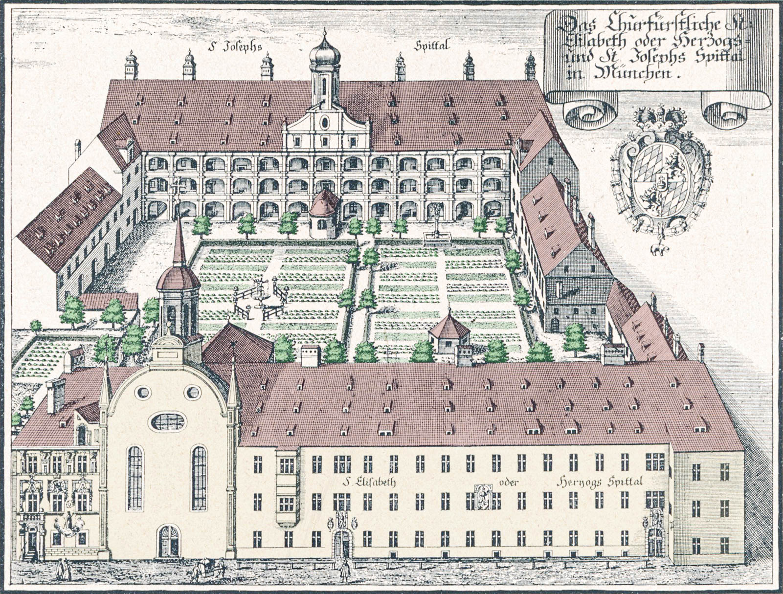 Das Herzog-Spital 1690