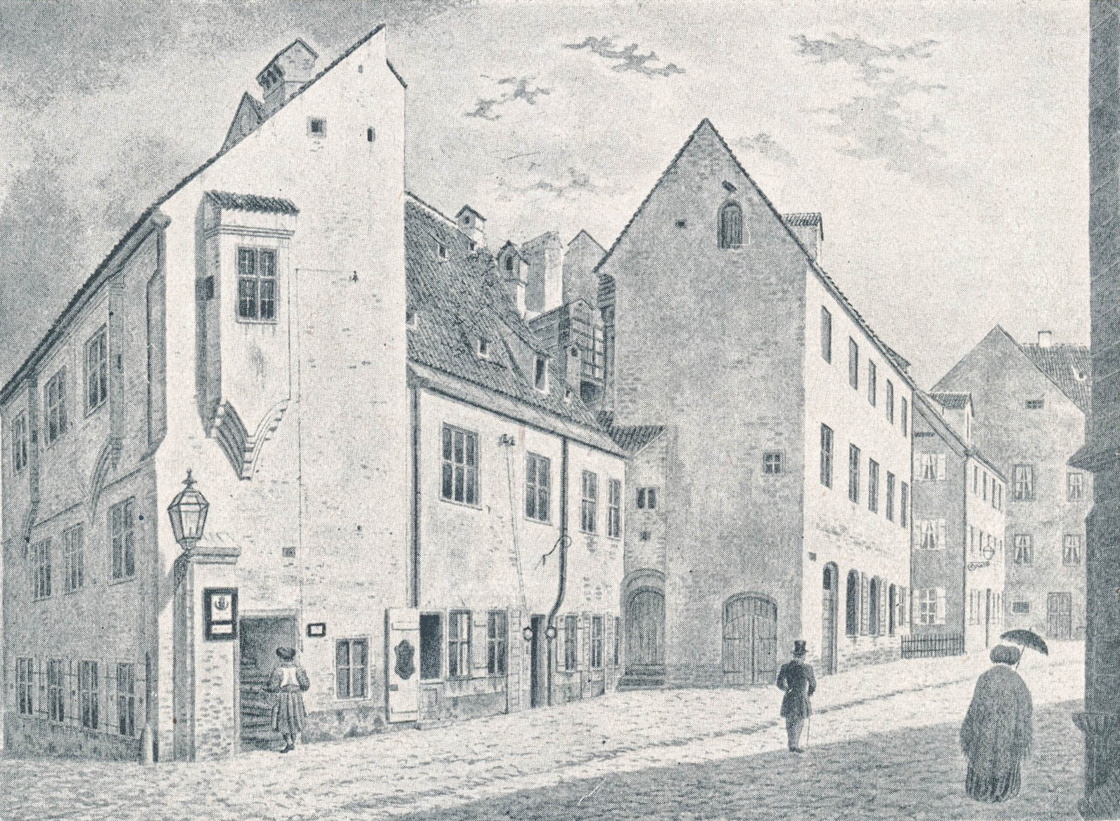 „Stadtpoetenschule“ an Stelle der heutigen Dompfarrei