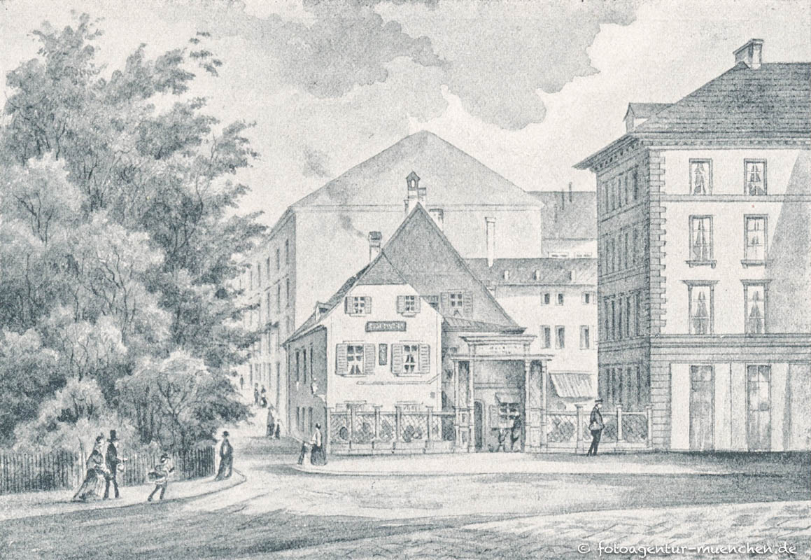 Gasthof zum „Elysium“ früher „Löwengarten“ jetzt Gasthaus zum „Deutsch