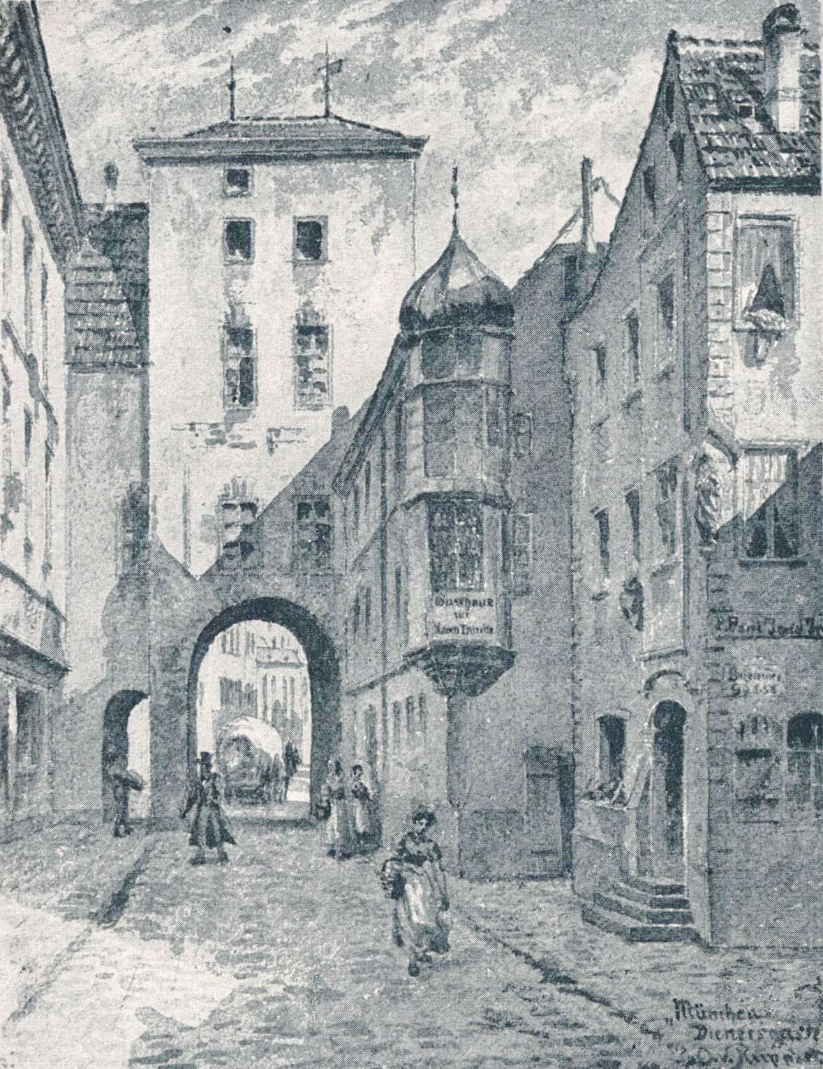 Der Muggenthalerturm (La Rosèe oder Polizeiturm)