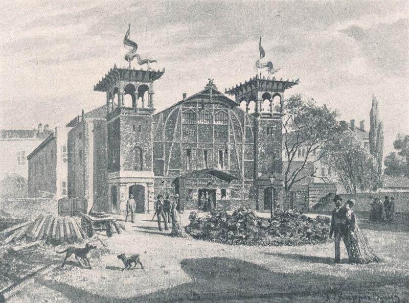 Das „Thalia-Theater“ in der Göthestr. 1879
