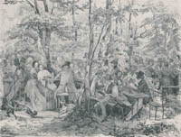 Kaiser F. – Volksleben am „Chinesischen Turm“ ca. 1830