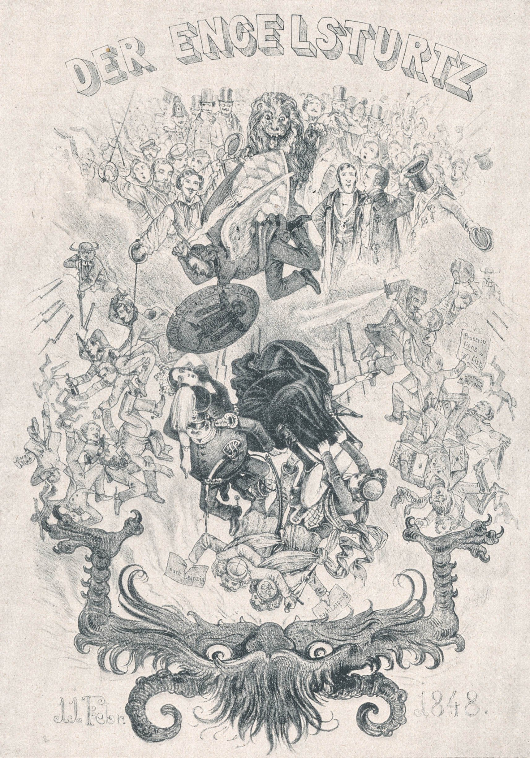 Der „Engelsturz“ 11. Februar 1848