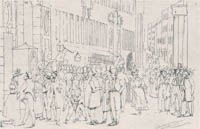 – Die Wachtparade an der kgl. Residenz ca. 1830