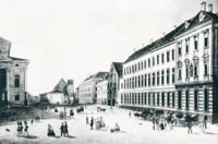 Quaglio Domenico – Der Max Josephsplatz im Jahre 1835