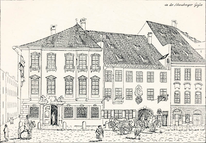 In der Schwabinger Gasse