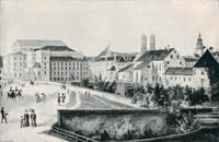 Quaglio Domenico – Das Hoftheater von der Rückseite