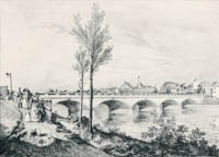 Lebschée Carl August – Die neue Isarbrücke