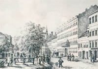 Podesta A. – Der Promenadeplatz um das Jahr 1840