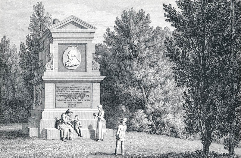 Denkmal des Grafen von Rumford im englischen Garten