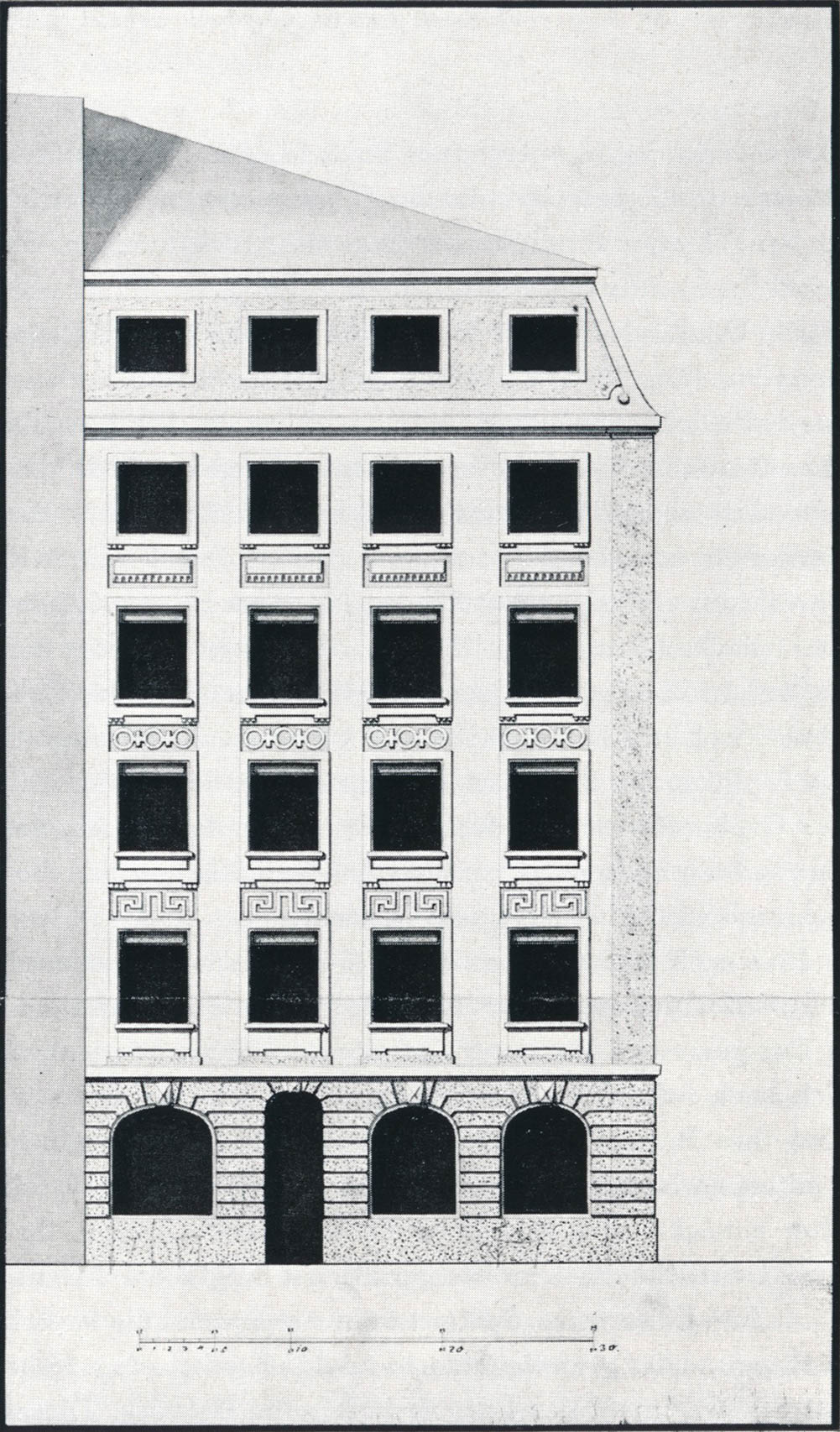 Fassade des Kanzlerischen Hauses