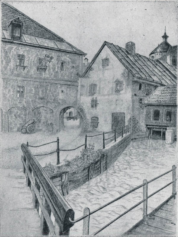 Das Waginger Eck am Auer Mühlbach