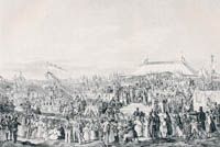 Kraus Gustav – Das Oktoberfest auf der Theresienhöhe im Jahr 1835