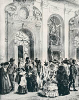 Vor der Michaelskirche in München