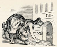  – Bavaria holt sich eine Paßkarte und für Leo einen Maulkorb