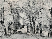 Landstraße bei München