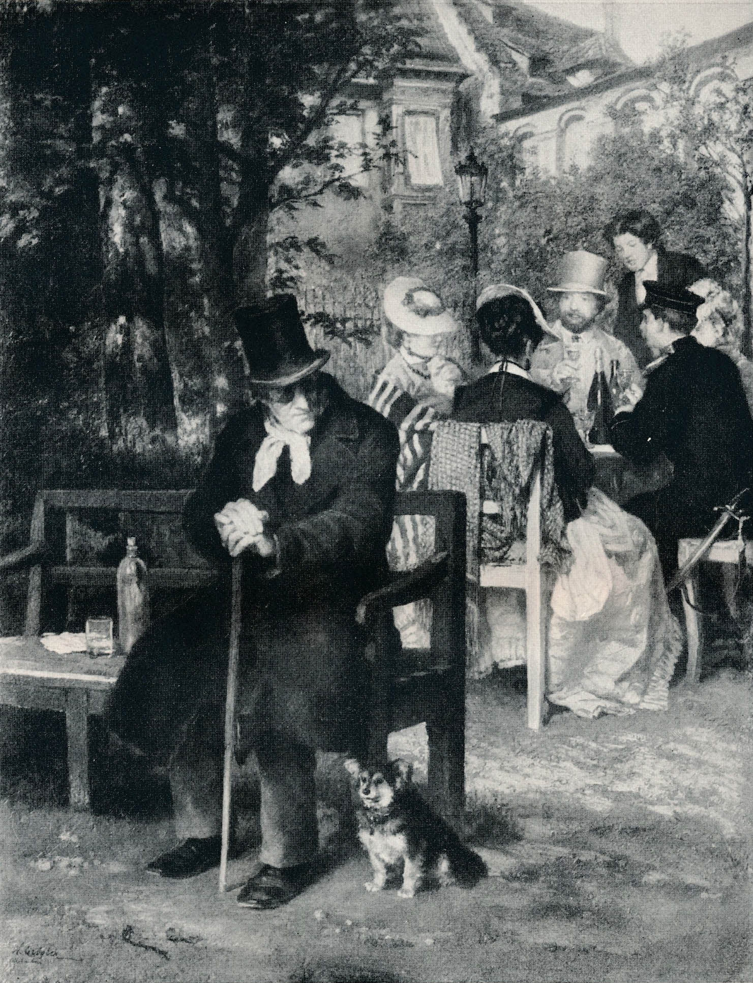 Im Münchner Wirtsgarten