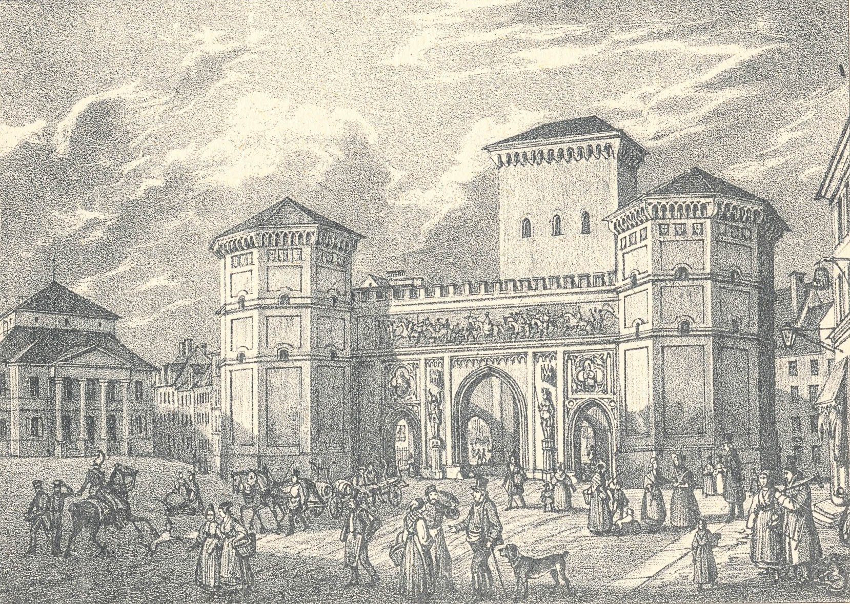 Isartor mit Isatortheater