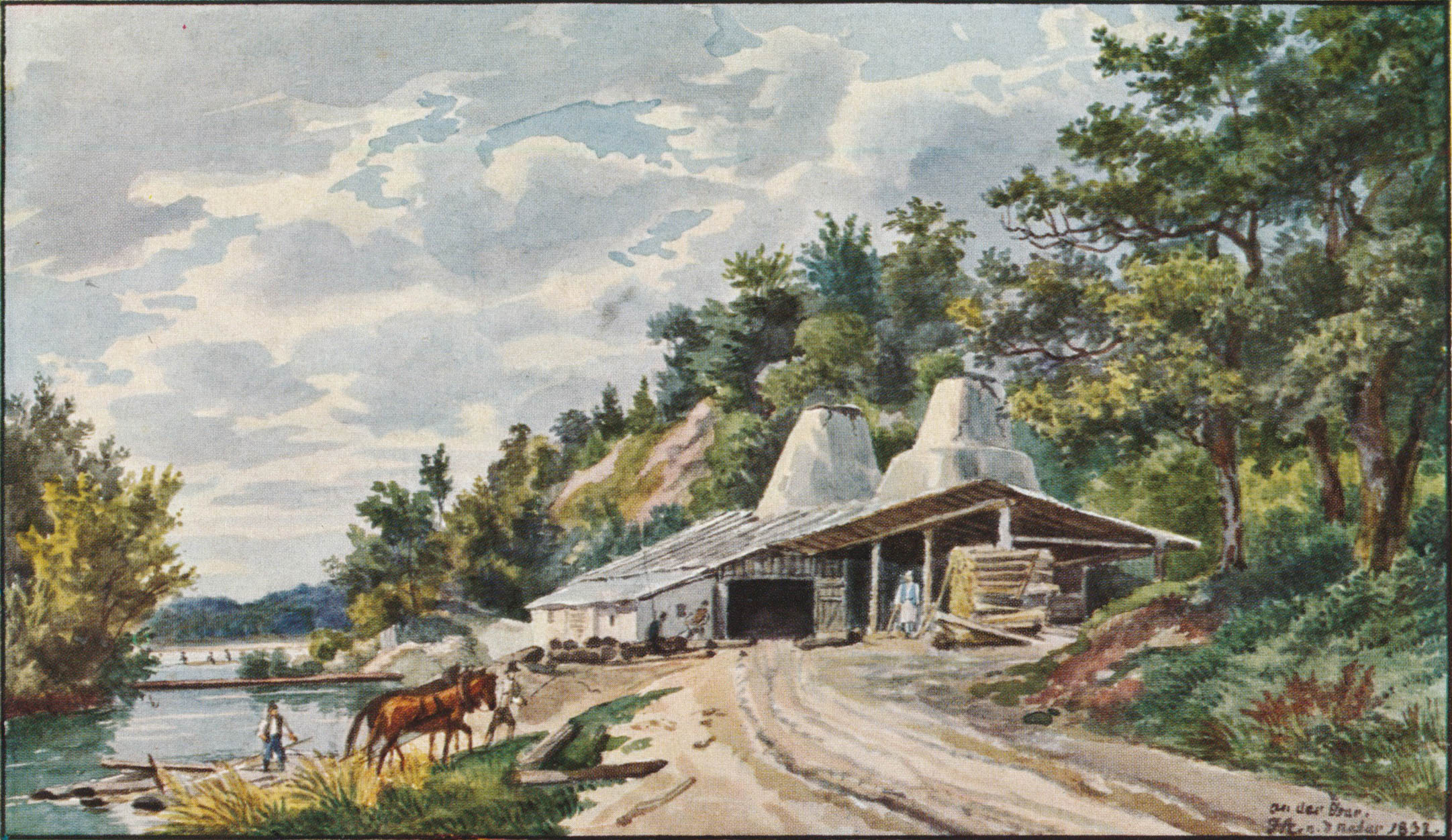 Kalköfen an der Isar