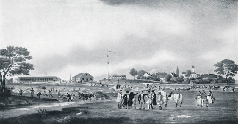 Die Eisenbahn zu Lochhausen