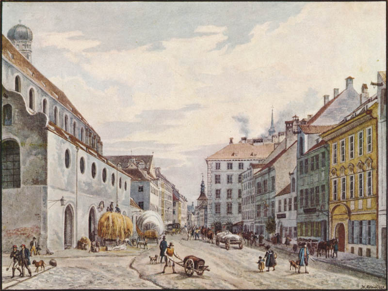 Neuhauserstraße gegen Osten