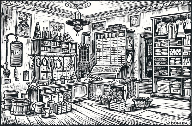 Krämerei in der Auenstraße