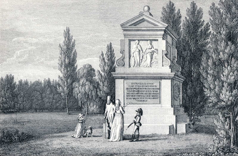 Denkmal des Grafen von Rumford im englischen Garten