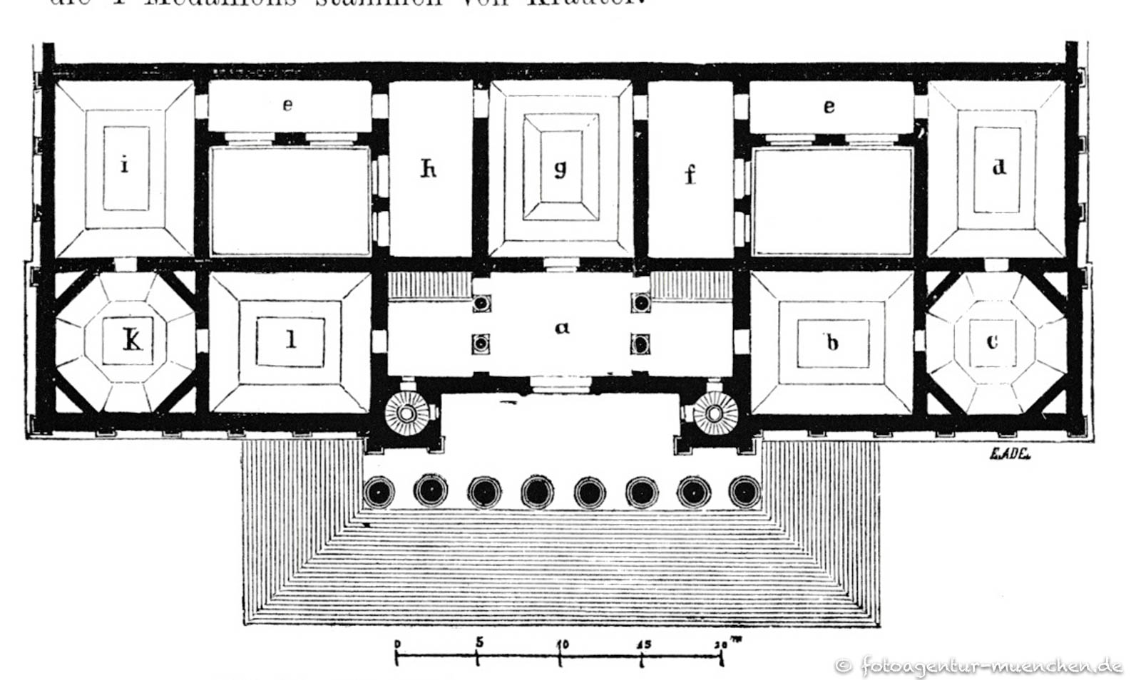 Das Kunstausstellungs-Gebäude. Grundriss