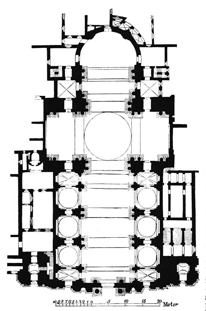 Theatinerkirche - Grundriss