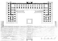  – Die bayerische Ruhmeshalle mit der Bavaria
