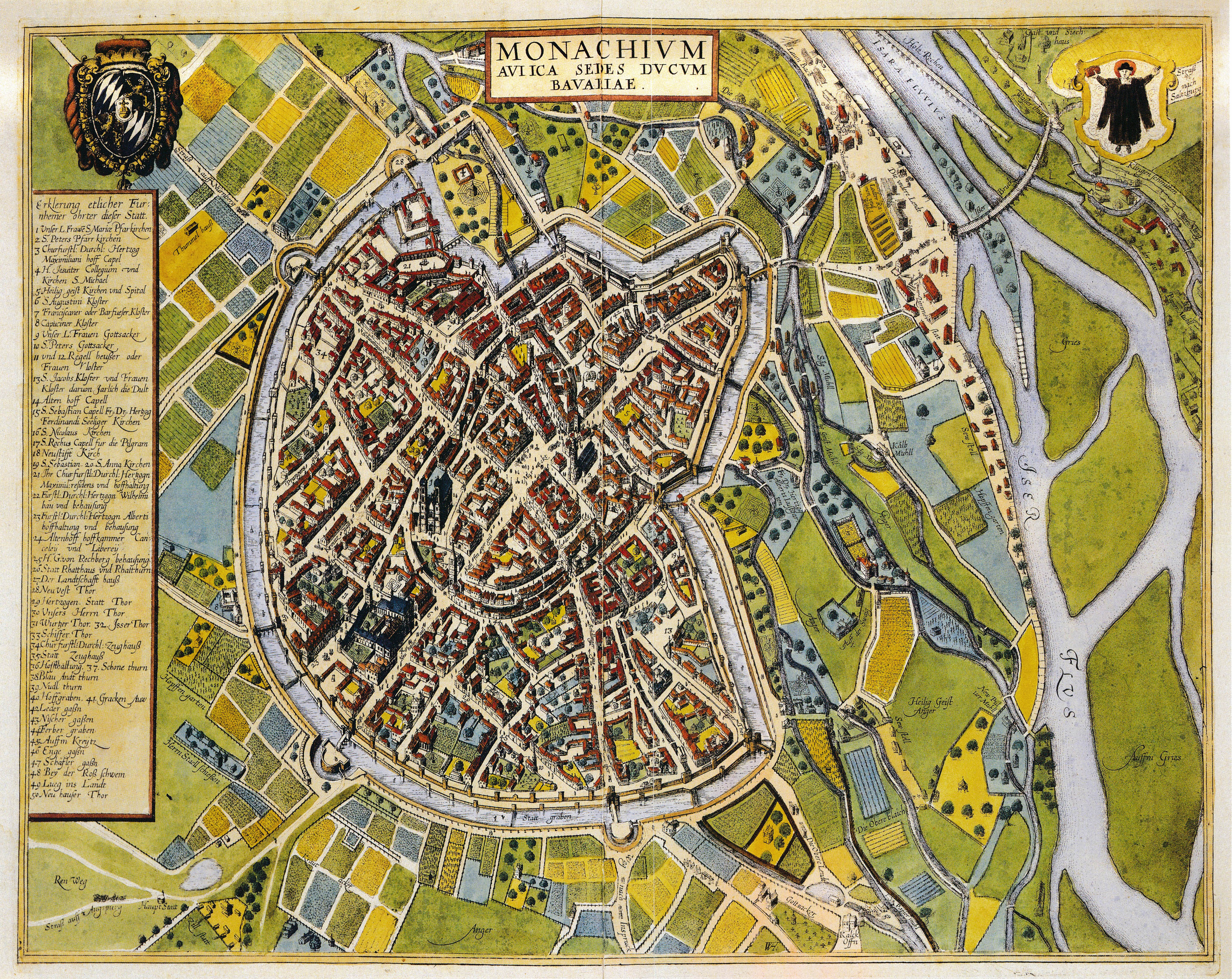 Stadtansicht München - Hollar