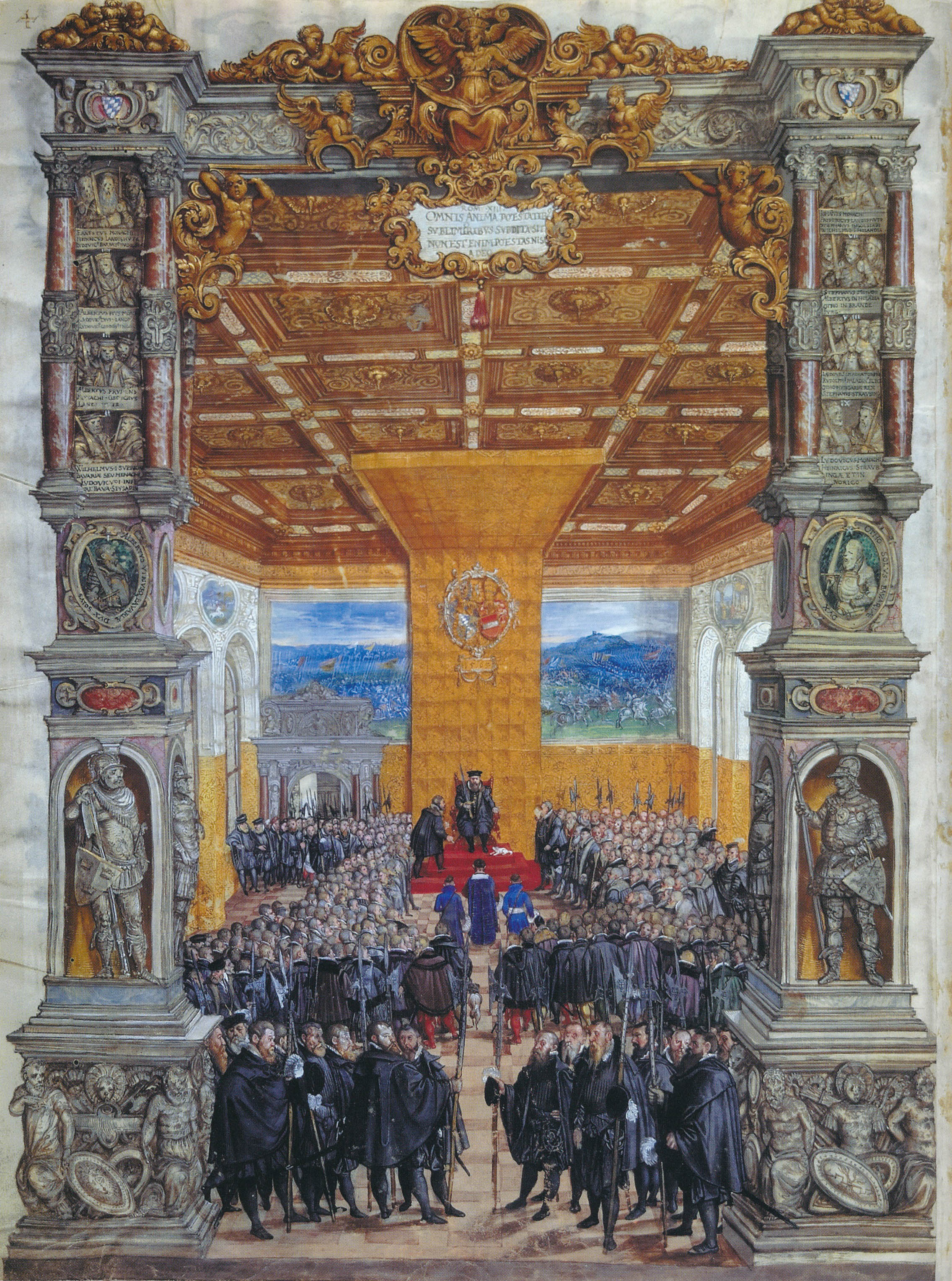 Staatszeremonell im St. Georgssaal