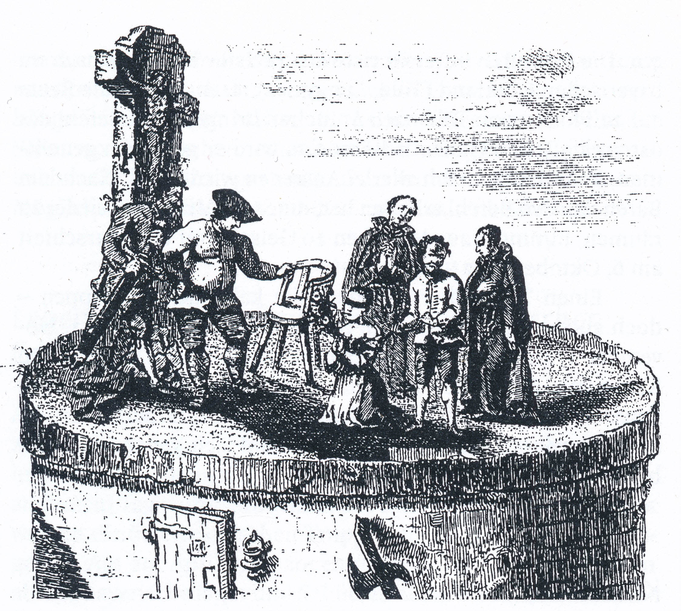 Hinrichtung einer Kindsmörderin Agathe Laimer