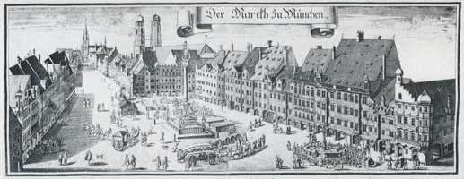 Wening Michael – Schrannenplatz (Marienplatz)