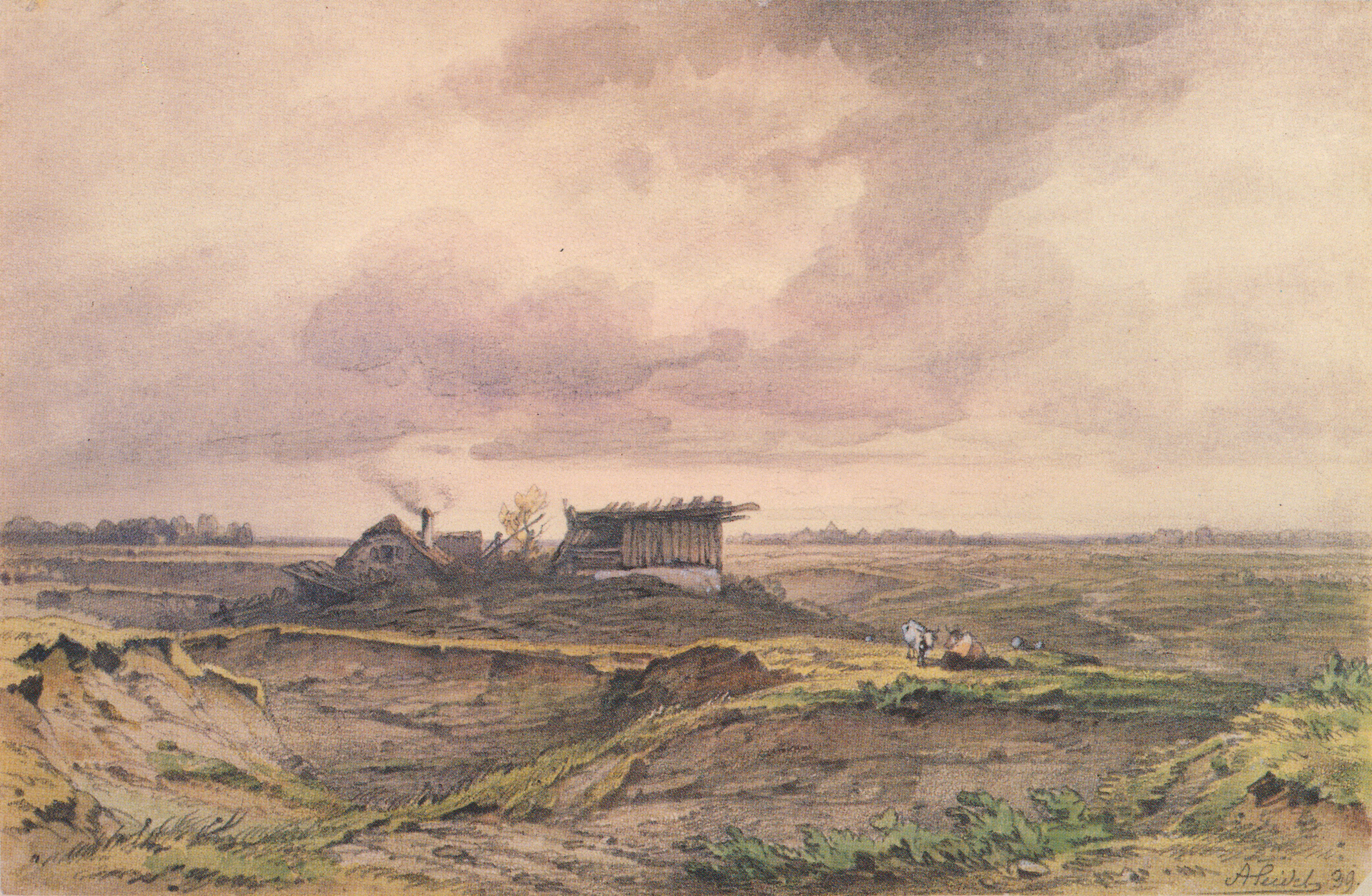 Das Marsfeld mit Sandhäusl