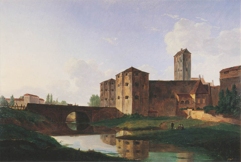 Das Isartor von Nordosten