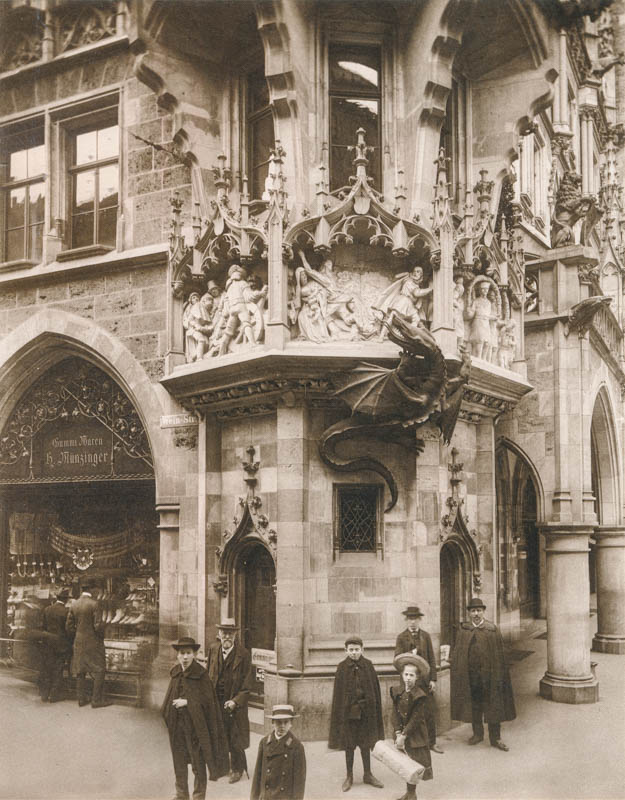 Das Wurmeck am Rathaus