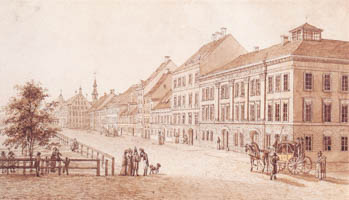 Lebschée Carl August – Der Promenadeplatz