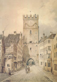 Lebschée Carl August – Der ehemalige Ruffiniturm